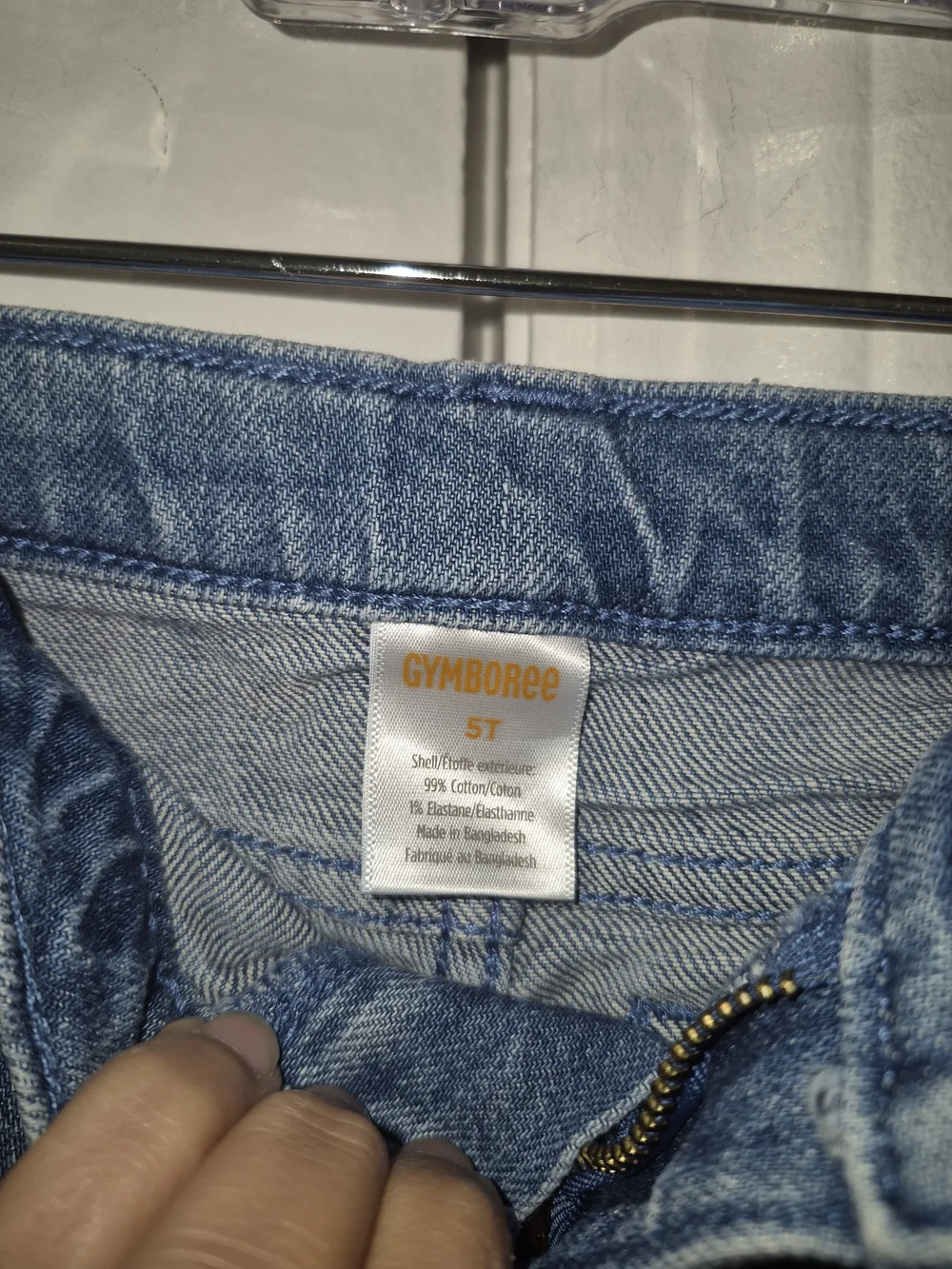 Gymboree Size 5T Girls' Light Blue Wide-Leg Jeans